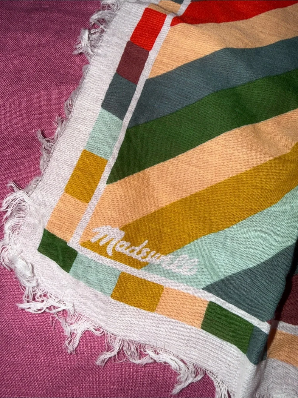 Madewell scarf